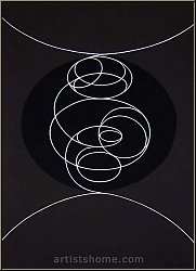 Pablo Palazuelo: Srigraphie originale, Hommage  Maeght 1982