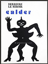 Alexander Calder, Derriere le miroir 212 avec 8 Lithographies originales dont Un Patriote et Mama Citron