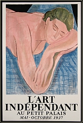 Henri Matisse: Le Rve, Maitres de l'art indpendant, 1937 - Affiches originales Mourlot | Lithographies