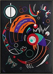 Wassily Kandinsky: Les comtes, Verve 1938, Lithographie Mourlot - estampes originales rares | uvres grav