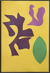 Jean Arp: Gravure sur bois originale pour  Documenta Geigy  1965 - images, estampes rares, uvre grav