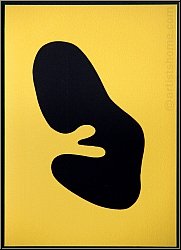 Jean (Hans) Arp: Bois grav original  Ultimistisch  1965, composition abstraite d'un embryon | oeuvre grav