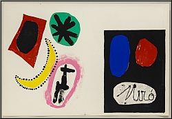 Joan Miro: Lithographies originales 1953, preuve avant la lettre sur Arches, Derrire le miroir 57-58-59 luxe