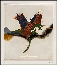 Tuvia Beeri: 'Hibiscus' 1993, Gravure  l'eau-forte et aquatinte signe et numrote - image fleur d'hibiscus