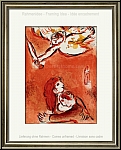 Marc Chagall: Le Visage d'Israel, Lithographie originale La Bible 1960