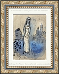 Marc Chagall: Esther, 1960, Lithographie originale Verve Dessins pour la Bible, uvre grav | estampes origina