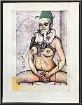 Wolfgang Petrick: Fille avec petit gilet de sauvetage 1973 eau-forte