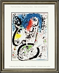 Marc Chagall: Auto-portrait  Ma vie  1960, Lithographie originale