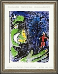 Marc Chagall: Le Profil et l'Enfant rouge, 1960, Lithographie originale - uvre grav | arts graphiques