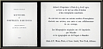  Souvenirs et portraits d'artistes  Page de titre et extrait de l'achev d'imprimer | Estampes originales