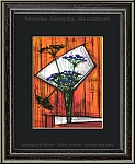 Bernard Buffet: Les ombelles, Nature morte avec des fleurs des champs, 1972, Lithographie originale Mourlot