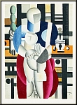 Fernand Lger: Femme et enfant, 1955 - Cubisme, Lithographie Mourlot