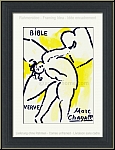 Marc Chagall: Verve La Bible 1956, page de titre, lithographie orig.