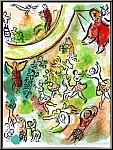 Marc Chagall: Plafond de l'Opra de Paris, Lithographie originale 1965