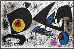 Joan Miro: Hommage  Miro 1972, Lithographie originale, il magique