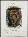 Pablo Picasso: Affiche Alex Maguy, Galerie Elyse 1962, Lithographie