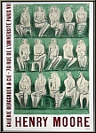 Henry Moore: Galerie Berggruen & Cie 1957, Lithographie originale