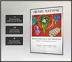 Henri Matisse: Muse National d'Art Moderne 1956, Lithographie Nature morte au magnolia Arches - image affiche