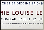 Juan Gris: Galerie Louise Leiris 1965, Affiche pour l'exposition Gouaches et Dessins 1910-1927 Lithographie