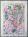 Jean Cocteau: Lions Club, 1958, Lithographie originale, Arches Mourlot