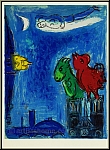 Marc Chagall: Les Monstres de Notre-Dame, 1954, Lithographie originale