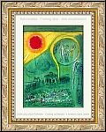 Marc Chagall: Le Carrousel du Louvre, Paris 1954, Lithographie originale Derriere le miroir | uvre graphique