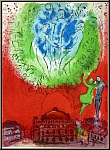 Marc Chagall: L'Opra de Paris, 1954, Derrire le miroir 66-67-68