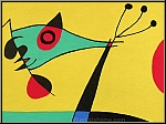 Joan Miro: Plumes du paon, 1956, Lithographie originale (Mourlot)