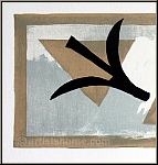 Georges Braque: Les martinets, 1959, Lithographie deux oiseaux, Mourlot - Images | uvres imprimes | details