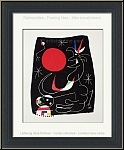 Joan Miro: Ciel nocturne, 1956, Lithographie originale (Mourlot)