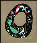 Joan Miro: La pierre magique, 1956, Lithographie originale (Mourlot)