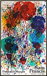 Sam Francis: Fondation Maeght, 1983, Lithographie originale, Affiche