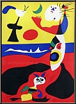 Joan Miro: L't, 1938, Lithographie originale, Mourlot