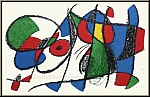 Joan Miro: Le lion qui dort, 1975, Lithographie originale n VIII