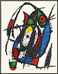 Joan Miro: La sauterelle, 1975, Lithographie originale n IV