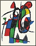 Joan Miro: L'ne triste, 1975, Lithographie originale n II