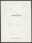 Wassily Kandinsky:  Les toiles  The Stars, 1938, Lithographie pour Verve, imprime par Mourlot