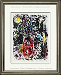 Marc Chagall: L'arbre de Jess Paris 1960, arbre de Nol, lithographie - Estampes originales | Lithographies