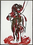 Rolf Szymanski: Lithographie signe  Spiegel II  (Miroir II) 1971