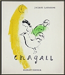 Marc Chagall:  Le Coq au Croissant  1957, Lithographie originale