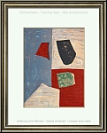 Serge Poliakoff: Composition rose, rouge et bleue, 1958, Lithographie originale, une de ses premires estampes