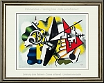 Fernand Leger:  Nature morte aux clefs  1955 - Mourlot lithographies | Estampes originales | uvre graphique