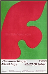 Jean (Hans) Arp: Affiche Donaueschinger Musiktage 1966, Lithographie