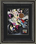 Wassily Kandinsky: Lithographie  Accompagnement noir  1960, Mourlot