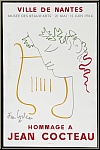 Jean Cocteau: Ville de Nantes, 1964, Hommage  Jean Cocteau, Mourlot