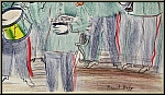 Raoul Dufy: The Band (l'orchestre) 1949, Lithographie originale pour School Prints signe - estampes rares