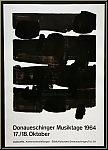 Pierre Soulages: Lithographie n12, Donaueschinger Musiktage, 1964