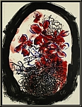 Georges Braque: Bouquet de fleurs, 1963, Lithographie originale