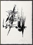 Wifredo Lam: Lithographie originale signe et numrote, 1974, Erker