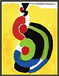 Sonia Delaunay: Danseuse Espagnole, 1972, Lithographie originale